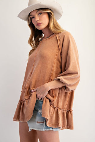 Thrill Me Cappuccino by Easel Shirts & Tops Easel