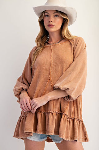 Thrill Me Cappuccino by Easel Shirts & Tops Easel