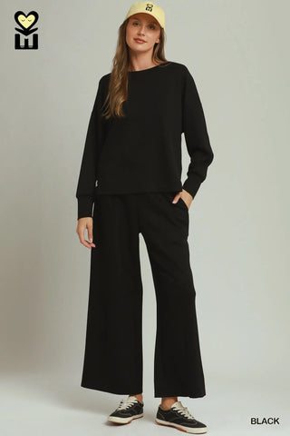 Coziness Pants Black by Umgee