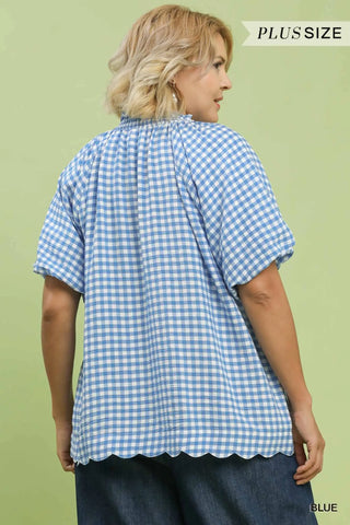 Libbie Top Blue by Umgee Shirts & Tops Umgee