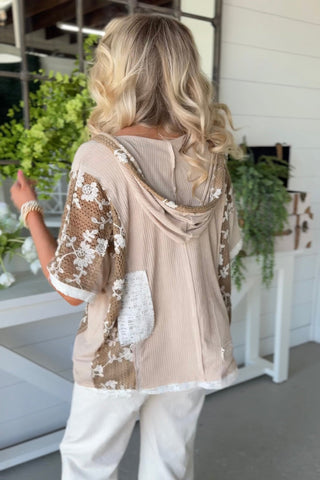 Poetry Top Natural by POL Clothing Shirts & Tops Pol Clothing
