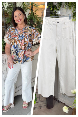 Savannah Jeans White Jeans Anniewear