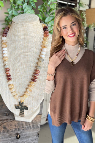 Spree Necklace Bright Multi Necklaces SM Style