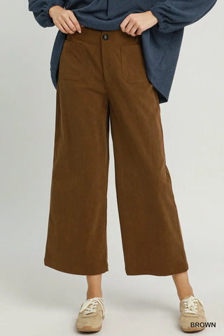 Glenwood Pants Brown by Umgee