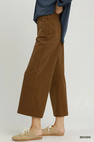 Glenwood Pants Brown by Umgee