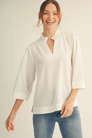 Devon Top Off White by Jodifl Shirts & Tops Jodifl