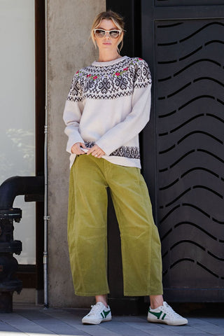 Alora Pants Green by Easel