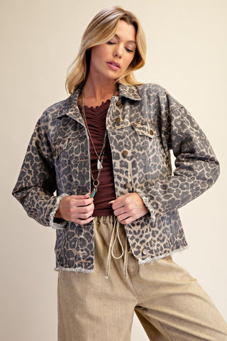 Bennie Jacket Animal by Easel