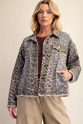 Bennie Jacket Animal by Easel