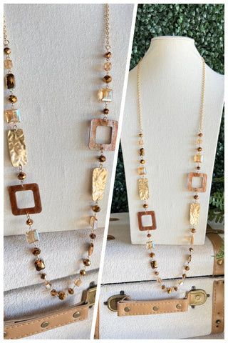 Tina Necklace Gold Necklaces L & B Creations