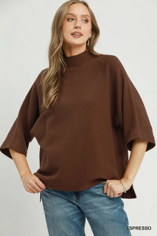 Fowler Sweater Espresso by Umgee