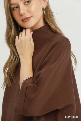 Fowler Sweater Espresso by Umgee