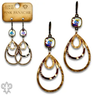 Tootsie Earrings Gold By Pink Panache RESTOCK Soon Earrings Pink Panache