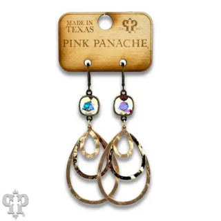 Tootsie Earrings Gold By Pink Panache RESTOCK Soon Earrings Pink Panache