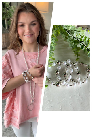 Trudy Bracelet Set Silver Bracelets Urbanista