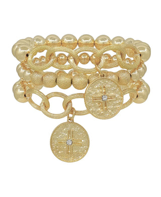 Ultimate Bracelet Set Gold Bracelets Chic Cool