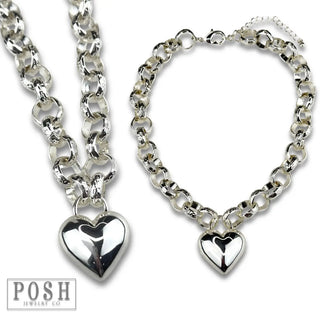 Unchain My Heart Gold by Pink Panache Necklaces Pink Panache