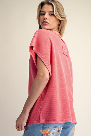 Daryl Top Boho Red by Easel Shirts & Tops Easel