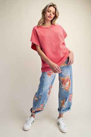 Daryl Top Boho Red by Easel Shirts & Tops Easel