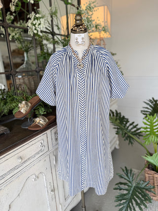 Amberly Dress Blue by Umgee Dresses Umgee