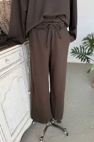 Happy Place Pant Set Espresso Top & Pant Set Zenana
