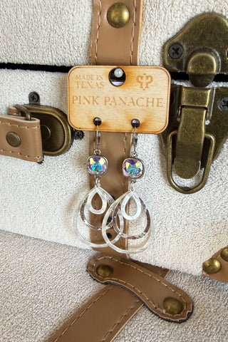 Tootsie Earrings Silver By Pink Panache