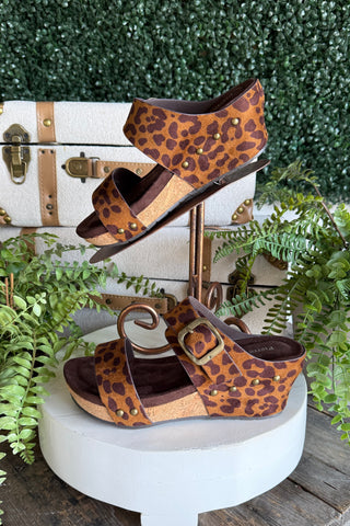 Chantal-30 Sandals Leopard