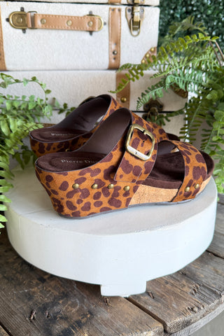 Chantal-30 Sandals Leopard