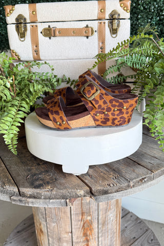 Chantal-30 Sandals Leopard