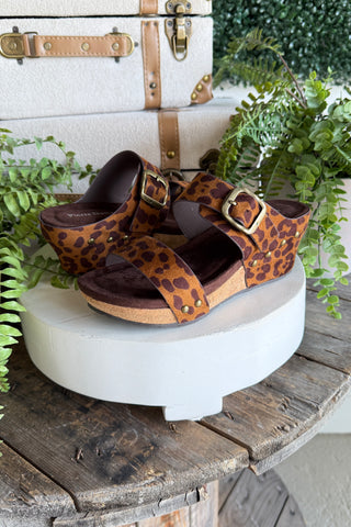 Chantal-30 Sandals Leopard