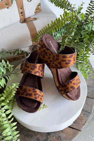 Chantal-30 Sandals Leopard