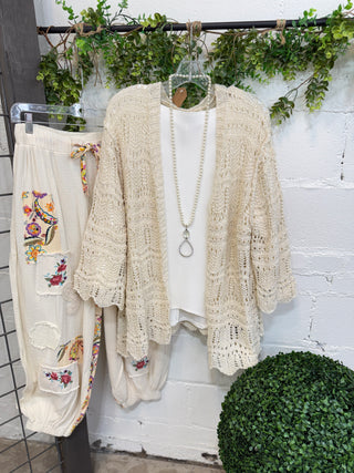 Bryant Cardigan Natural Cardigan Pol Clothing