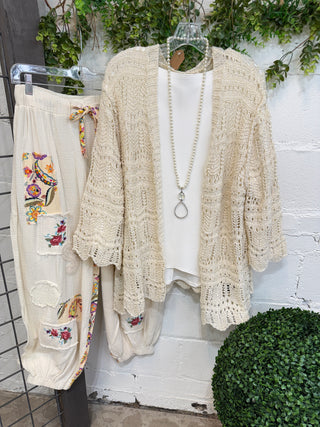 Bryant Cardigan Natural Cardigan Pol Clothing