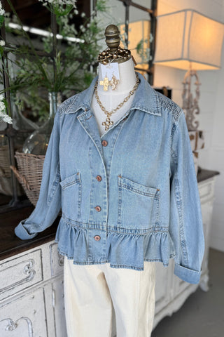 Kamika Jacket Denim by Entro Jacket Entro