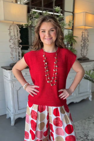 Tucson Sweater Ruby