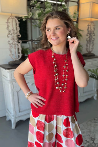 Tucson Sweater Ruby