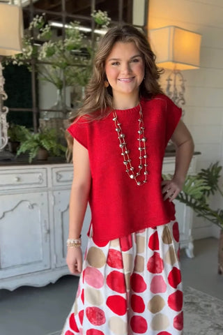 Tucson Sweater Ruby