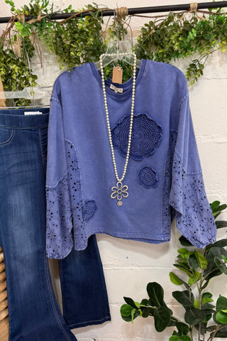 Staci Top Denim Blue by Easel