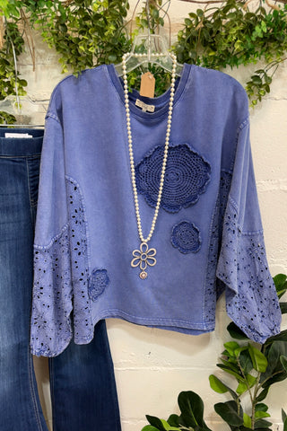 Staci Top Denim Blue by Easel