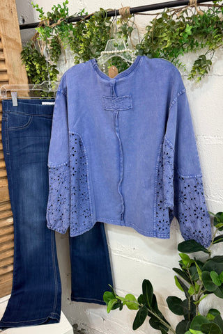 Staci Top Denim Blue by Easel
