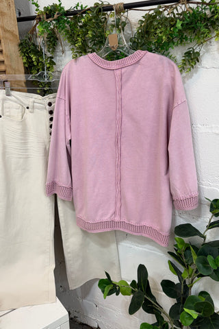Betty Jo Top Cotton Candy by Easel