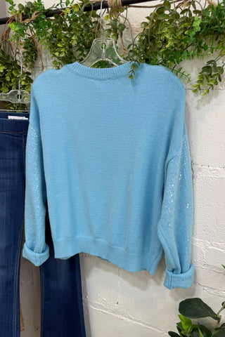 Holly Jolly Sweater Blue by Entro