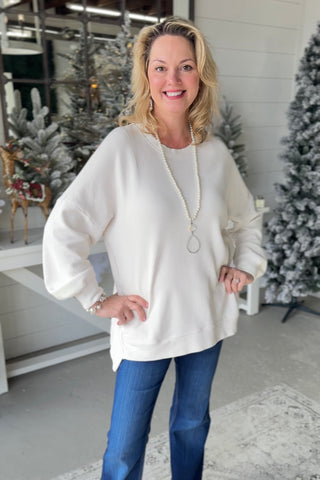 Yes Girl Sand Beige Shirts & Tops Zenana