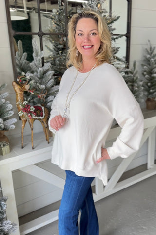 Yes Girl Sand Beige Shirts & Tops Zenana