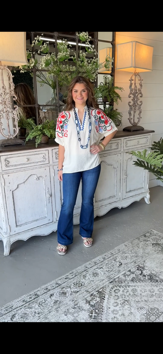 Summer Days Top Cream by Umgee