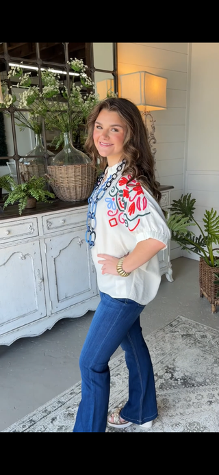 Summer Days Top Cream by Umgee