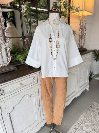 Danika Top White by Eesome Shirts & Tops eesome