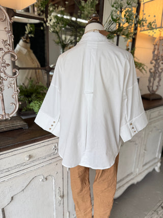 Danika Top White by Eesome Shirts & Tops eesome