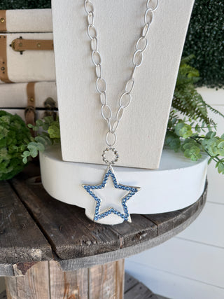 Daystar Necklace Blue Necklaces BFF
