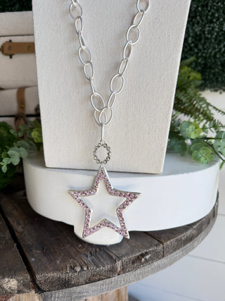 Daystar Necklace Pink Necklaces BFF